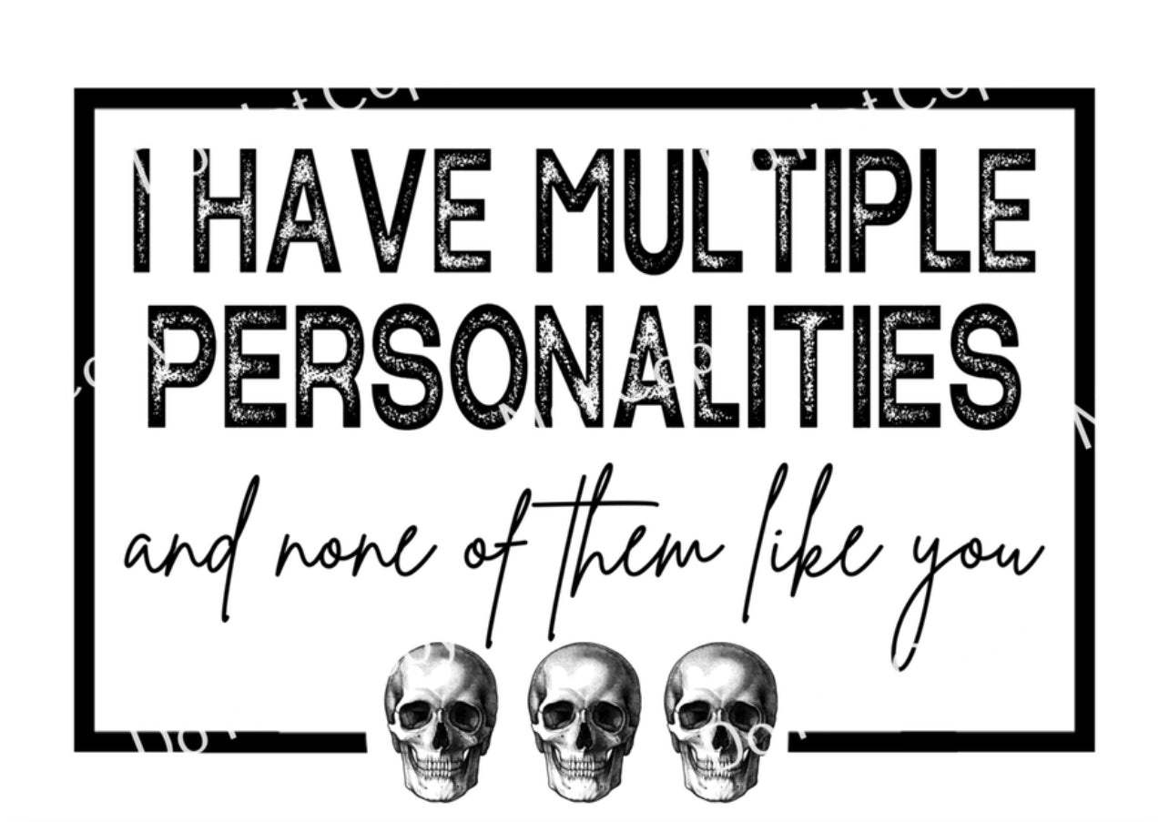 Multiple personalities